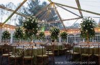 Large Square Clear Top Tent with transparent roof for Party and Event