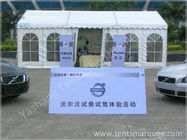 Small Out side White Fabric Aluminum Frame Event Tent for Driving Activities