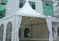 Hexagonal White PVC Fabric Gazebo Canopy Tents Aluminum Profile