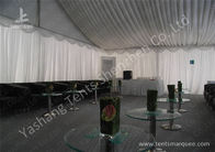 Air Conditioning Outdoor Event Tent , Beautiful Outside Event Tents Luxury Linings